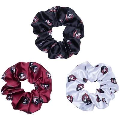 ZooZatz Florida State Seminoles Luxe Scrunchie Three-Piece Set