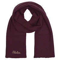 Écharpe en tricot tendance ZooZatz Garnet Florida State Seminoles