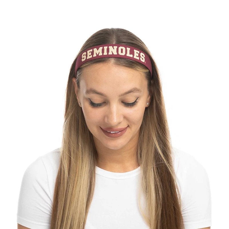 Bandeau rigide ZooZatz Garnet Florida State Seminoles