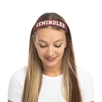 Bandeau rigide ZooZatz Garnet Florida State Seminoles