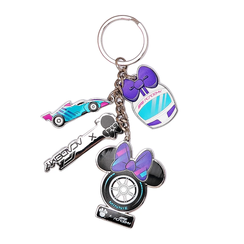 Porte-clés Formule 1 x Minnie Mouse Disney