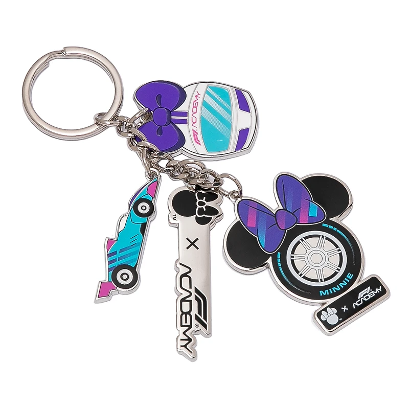 Formula 1 x Disney Minnie Mouse Charm Keychain