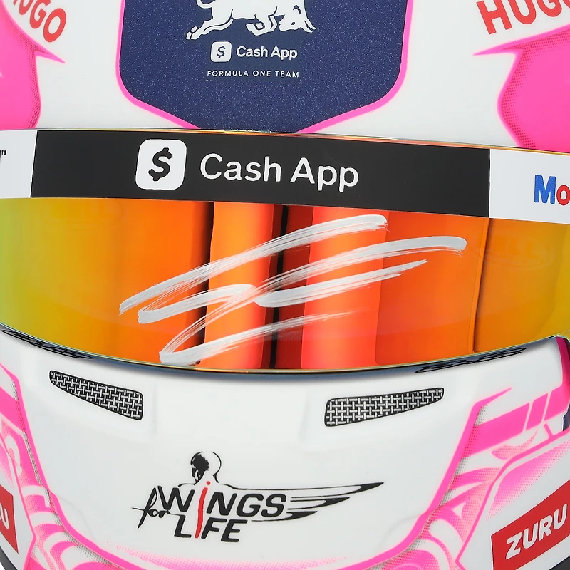 Liam Lawson Visa Cash App Racing Bulls F1 Team Autographed 2025 Bell 1:2 Scale Helmet