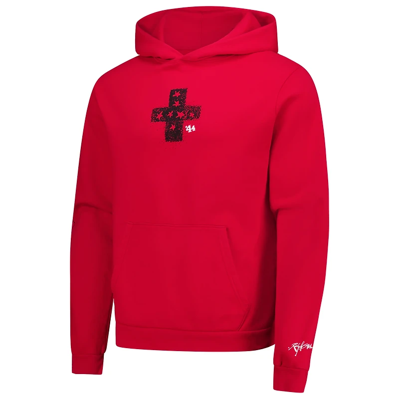 Men's +44 Red Formula 1 Vegas Dayz Pullover Hoodie