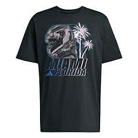 Men's adidas Black Formula 1 Miami T-Shirt