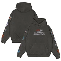 Men's Black 2025 Las Vegas Grand Prix Retro Patch Hoodie