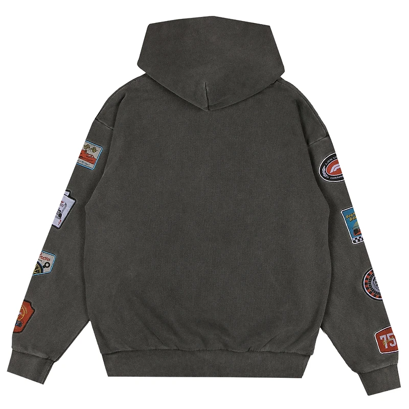 Men's Black 2025 Las Vegas Grand Prix Retro Patch Hoodie