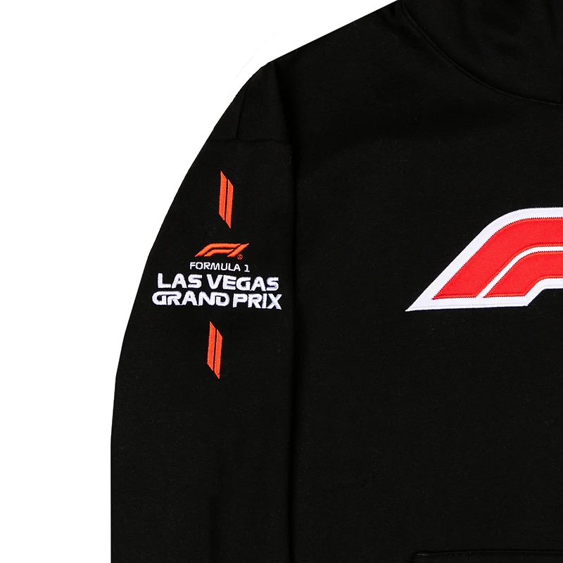 Sweat à capuche noir pour homme, Grand Prix de Las Vegas 2025