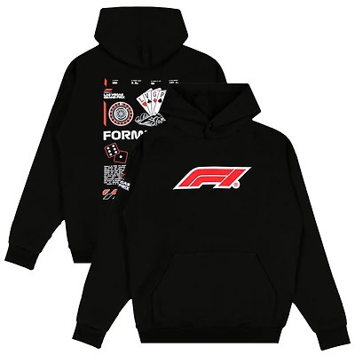 Sweat à capuche noir pour homme, Grand Prix de Las Vegas 2025