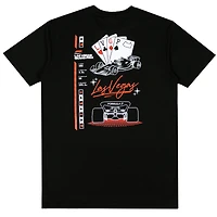 Men's Black 2025 Las Vegas Grand Prix Steering T-Shirt