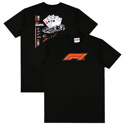 Men's Black 2025 Las Vegas Grand Prix Steering T-Shirt