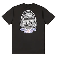 Men's  Black British Grand Prix Crest T-Shirt