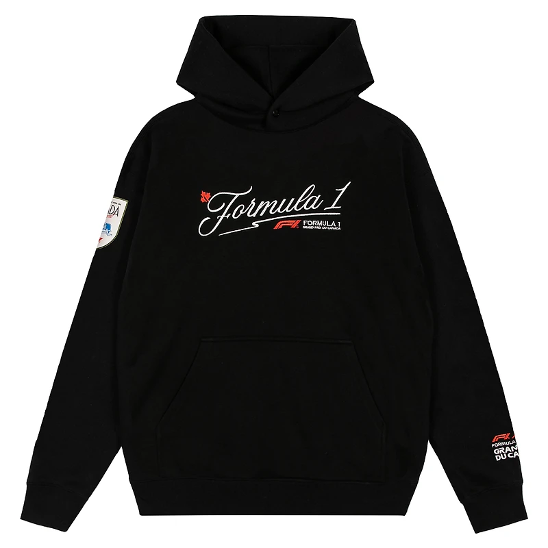 Men's Black Formula 1 2026 Canada Grand Prix MTL Badge Hoodie