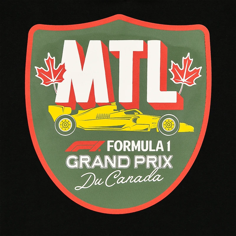 Men's Black Formula 1 2026 Canada Grand Prix MTL Badge Hoodie