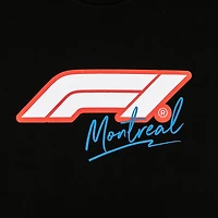 Men's Black Formula 1 2026 Canada Grand Prix Steering Boxy T-Shirt