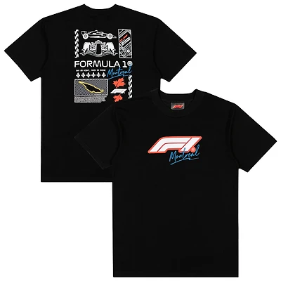 Men's Black Formula 1 2026 Canada Grand Prix Steering Boxy T-Shirt