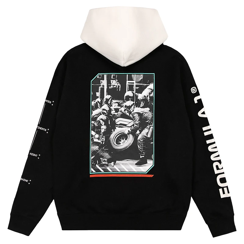 Men's White Formula 1 All Hands Hoodie