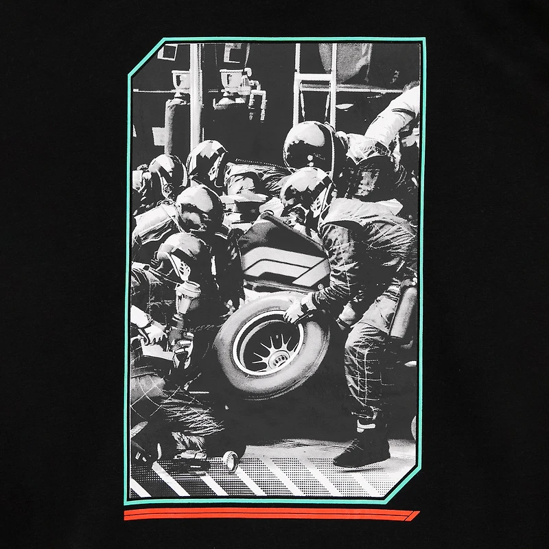 Sweat à capuche blanc Formula 1 pour homme