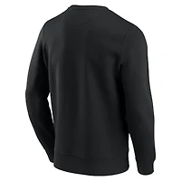 Men's Black Formula 1 Campus Icons Pullover Sweatshirt