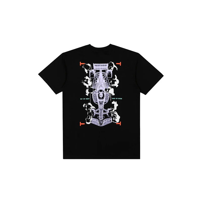 Men's Forest Green Formula 1 Pit Crew T-Shirt