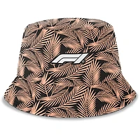 Men's Black Formula 1 Shield Bucket Hat