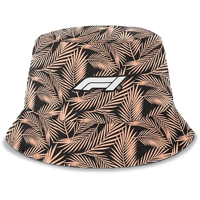 Men's Black Formula 1 Shield Bucket Hat