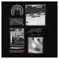 Men's Cream Formula 1 Spectacle T-Shirt