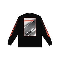 Men's Blue Formula 1 Victory Long Sleeve T-Shirt