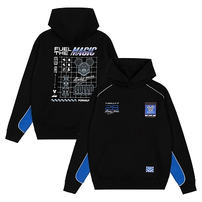 Men's Black Formula 1 x Disney Crested Hoodie