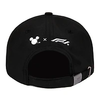 Men's  Black Formula 1 x Disney Fuel The Magic Adjustable Hat