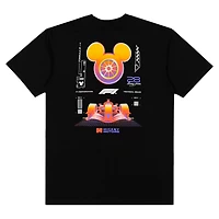 Men's  Black Formula 1 x Disney Mickey Glow T-Shirt