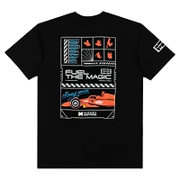 Men's  Black Formula 1 x Disney Race Grid T-Shirt