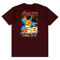 Men's  Burgundy Formula 1 x Disney Mickey Racer T-Shirt