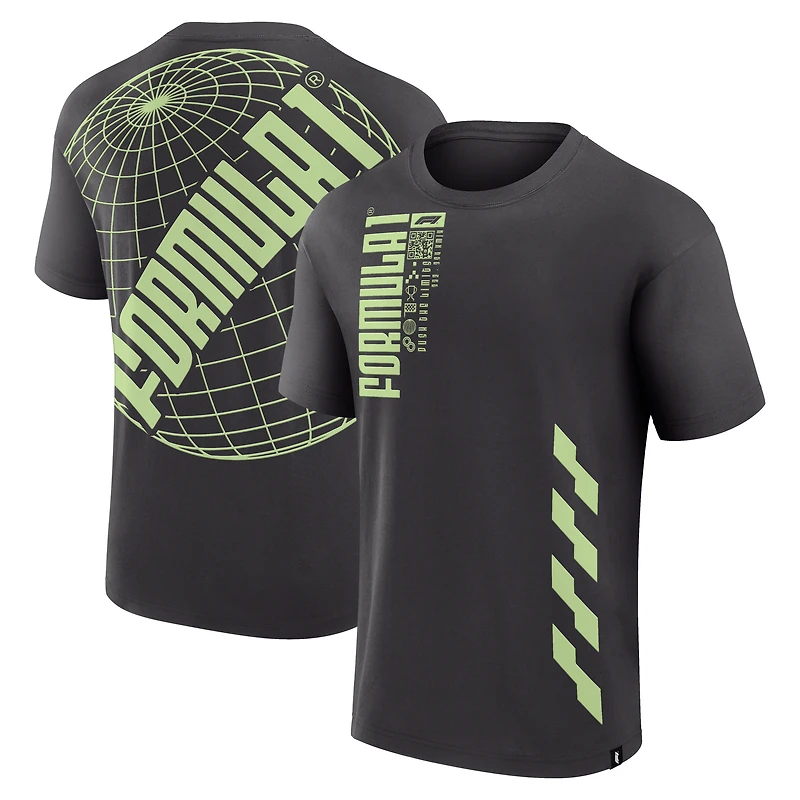T-shirt homme Charcoal Formula 1 Quick Response