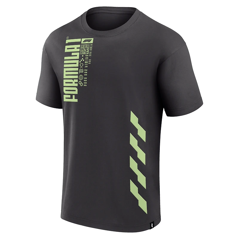 Men's Charcoal Formula 1 Quick Response T-Shirt