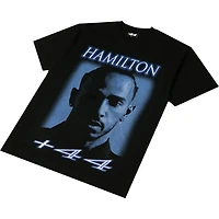 Men's Complex Lewis Hamilton Black Formula 1 Photo Print T-Shirt