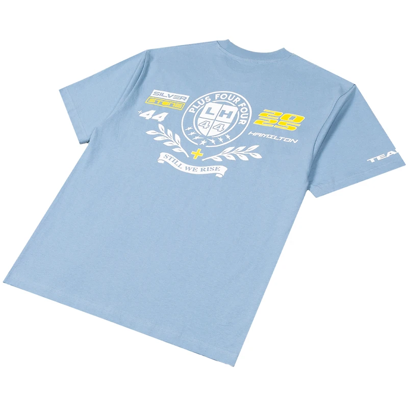 Men's Complex Lewis Hamilton Blue Formula 1 Plus 44 Varsity T-Shirt