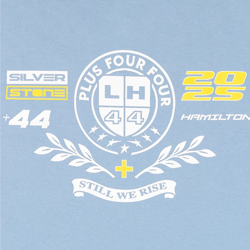 Men's Complex Lewis Hamilton Blue Formula 1 Plus 44 Varsity T-Shirt
