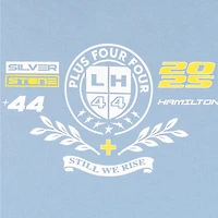 Men's Complex Lewis Hamilton Blue Formula 1 Plus 44 Varsity T-Shirt
