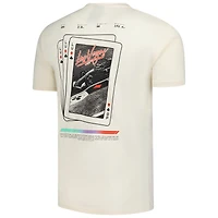 Men's Cream Formula 1 2025 Las Vegas Grand Prix Three of a Kind T-Shirt