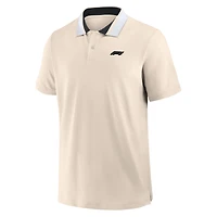 Polo beige Formule 1 Fanatics pour homme