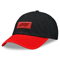 Casquette ajustable Fanatics noire et rouge Formula 1 Impact pour homme