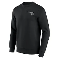 Men's Fanatics Black 2025 Japan Grand Prix Collage Graphic Pullover Sweatshirt