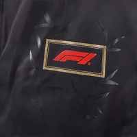 Blouson aviateur entièrement zippé Fanatics noir pour homme, Formule 1 2025, Grand Prix de Chine, Année du Serpent