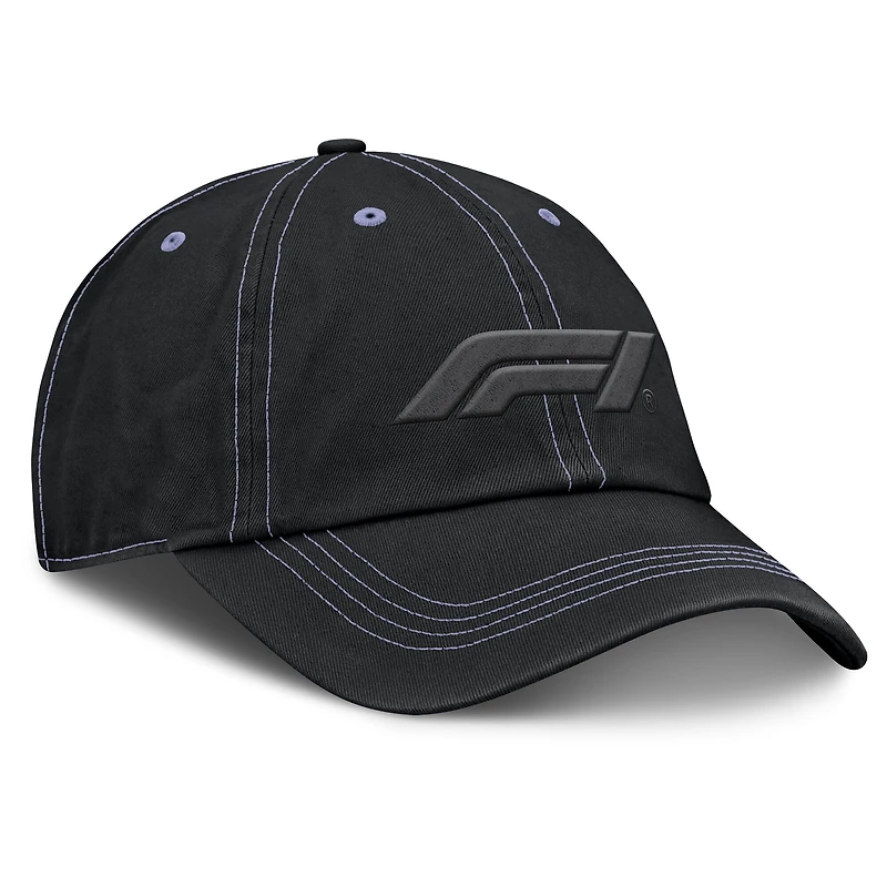 Casquette ajustable Fanatics noire Formula 1 Blast pour homme