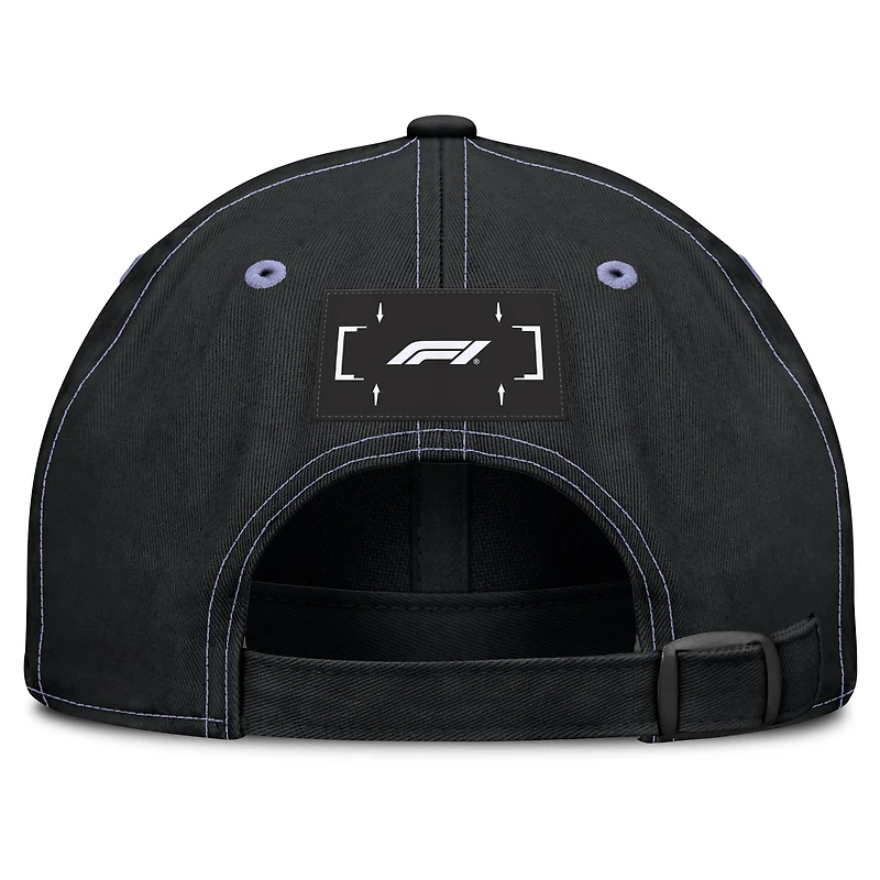 Casquette ajustable Fanatics noire Formula 1 Blast pour homme