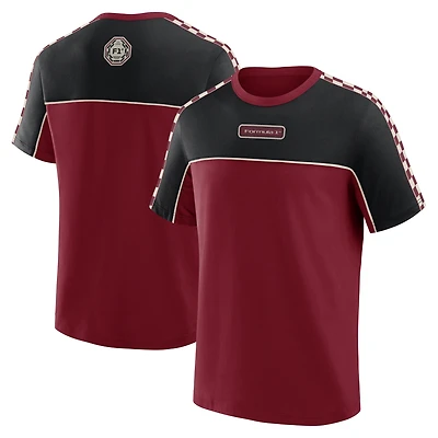 T-shirt Fanatics noir pour homme, marque Heritage Formula 1