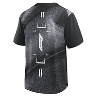 Men's Fanatics Black Formula 1 Track Speed Oversized T-Shirt