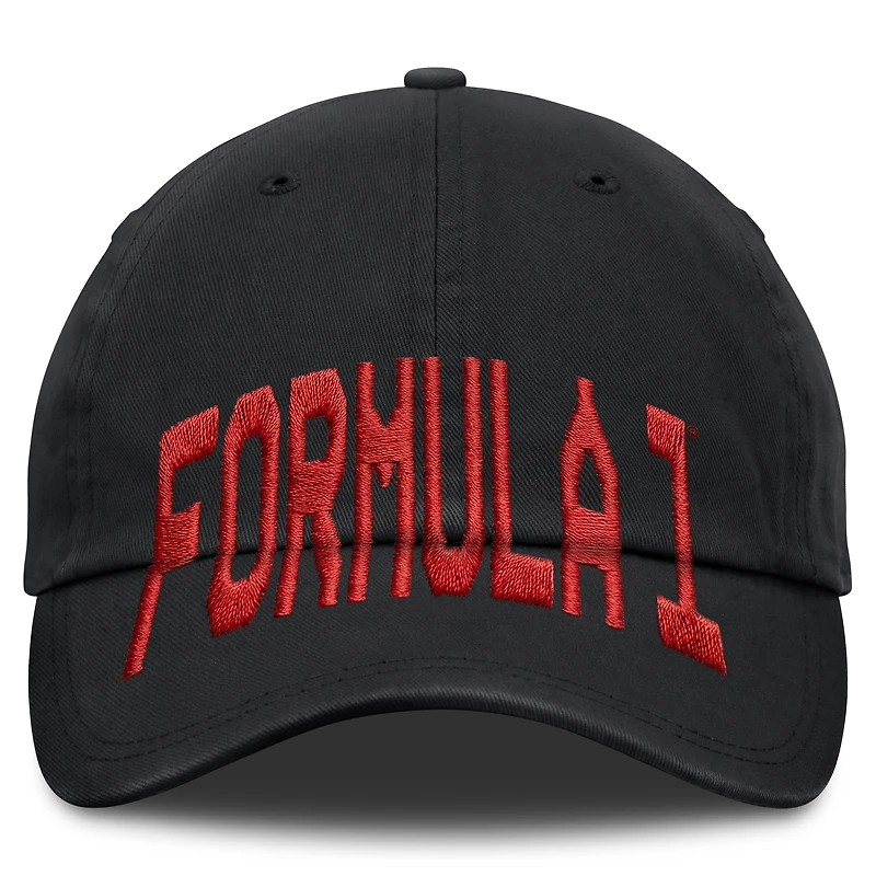 Casquette ajustable Fanatics noire Formula 1 pour homme