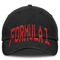 Casquette ajustable Fanatics noire Formula 1 pour homme
